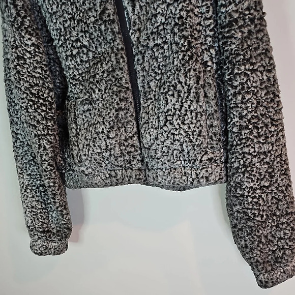 Garage Charcoal Teddy Jacket - Picture 3 of 8